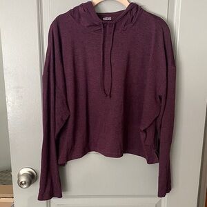Girlfriend Collective Maroon Hoodie